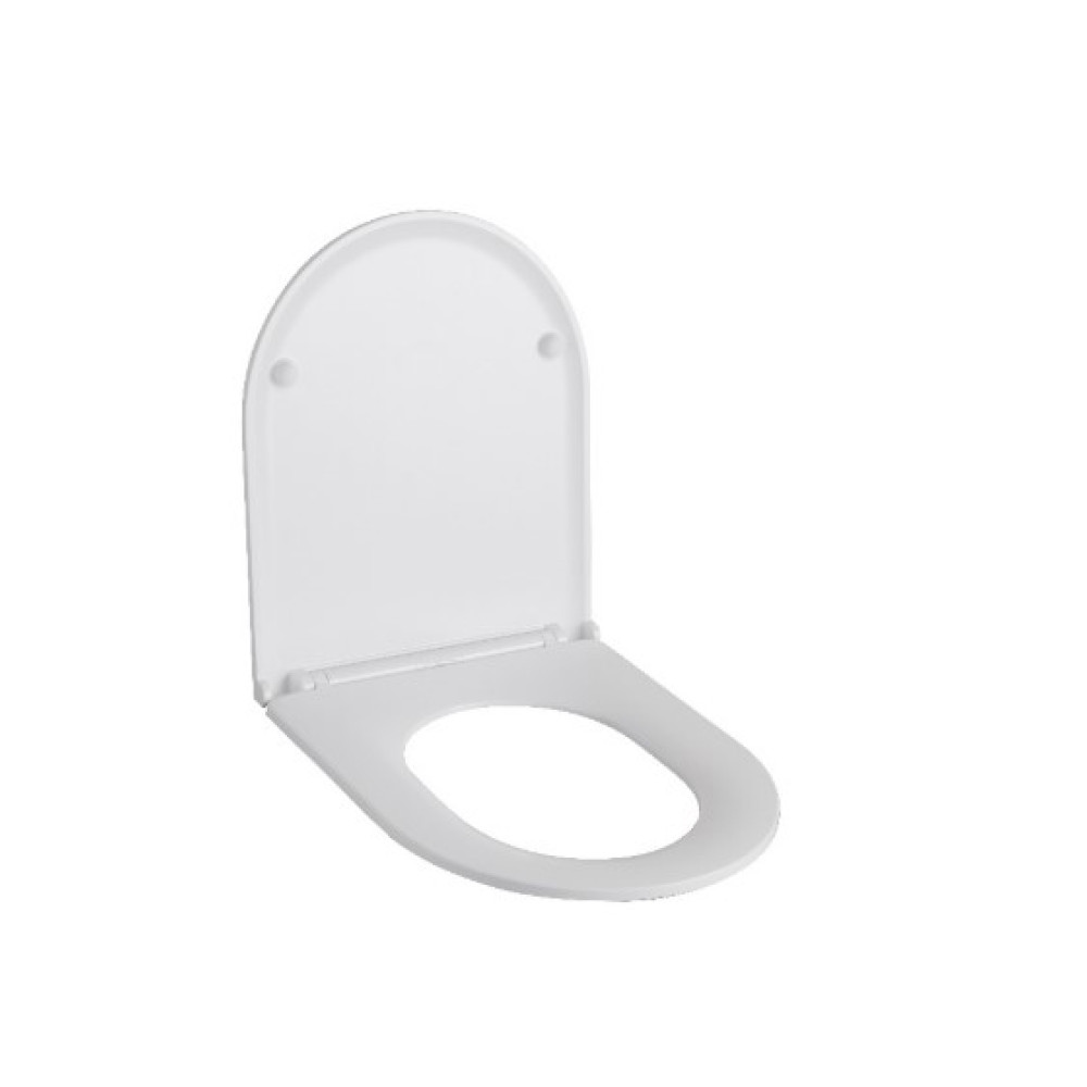 Сидіння для унітазу Mixxus Seat Cover Ellipse-Bevel-2002 швидкознімне, з мікроліфтом (MI8427)