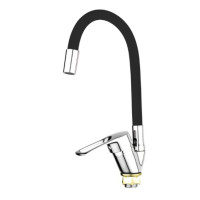 Смеситель для кухни Mixxus FANY 011 (Nut) Refl.Black (MI6287)