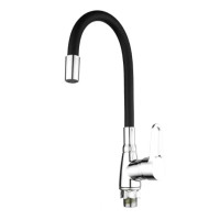 Смеситель для кухни Mixxus Elba 014 (Nut) Refl.Black. (MI6306)