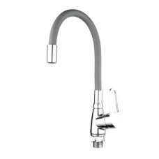Смеситель для кухни Mixxus Elba 014 (Nut) Refl.Grey (MI6308)