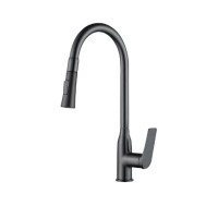 Смеситель для кухни Mixxus Premium DERBY 014 (NUT) GRAPHITE (MI6611)