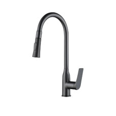 Смеситель для кухни Mixxus Premium DERBY 014 (NUT) GRAPHITE (MI6611)