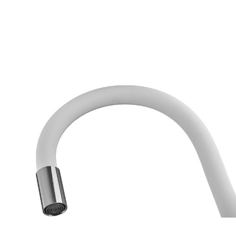 Змішувач для кухні Mixxus Magnum 011 (Nut) White-CHR.Refl.White (MI6204)