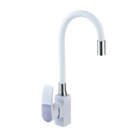 Смеситель для кухни Mixxus Magnum 011 (Nut) White-CHR.Refl.White (MI6204)