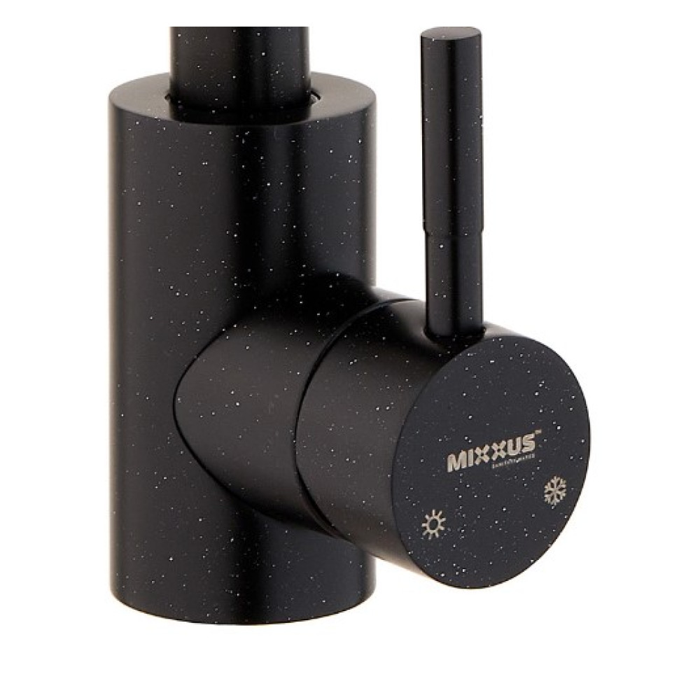 Смеситель для кухни Mixxus SUS-011 Stone Black (MI6209)