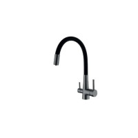 Змішувач для кухні Mixxus SUS-021 GRAPHITE REFL.BLACK з виходом для питної води (MI6215)