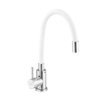 Змішувач для кухні Mixxus SUS-011 Chrome Refl.White (MI6233)