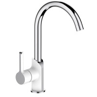 Смеситель для кухни MIXXUS PREMIUM EDEM 017 WHITE MI5844