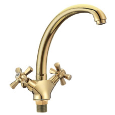 Змішувач для кухні MIXXUS PREMIUM RETRO GOLD-273 MI5851