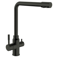 Смеситель для кухни MIXXUS SUS-021 BLACK MI5861