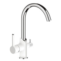 Смеситель для кухни MIXXUS PREMIUM EDEM 021 WHITE MI5924
