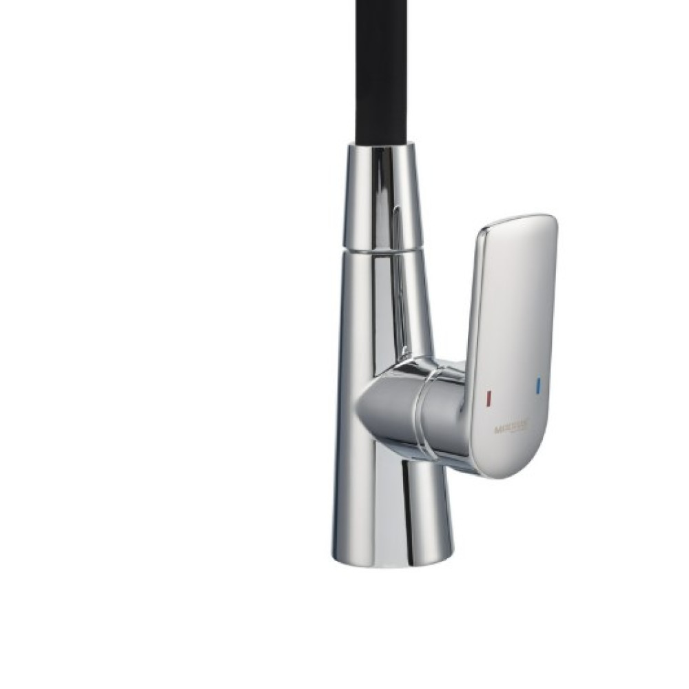 Змішувач для кухні Mixxus Premium Matis 011-T (NUT) Refl.Black (MI8266)