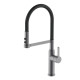 Змішувач для кухні Mixxus PREMIUM PULL 017 GRAPHITE REFL.BLACK (MI8278)