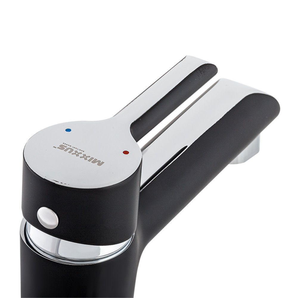Змішувач для раковини Mixxus Premium Edem 001 (Black) (MI5838)
