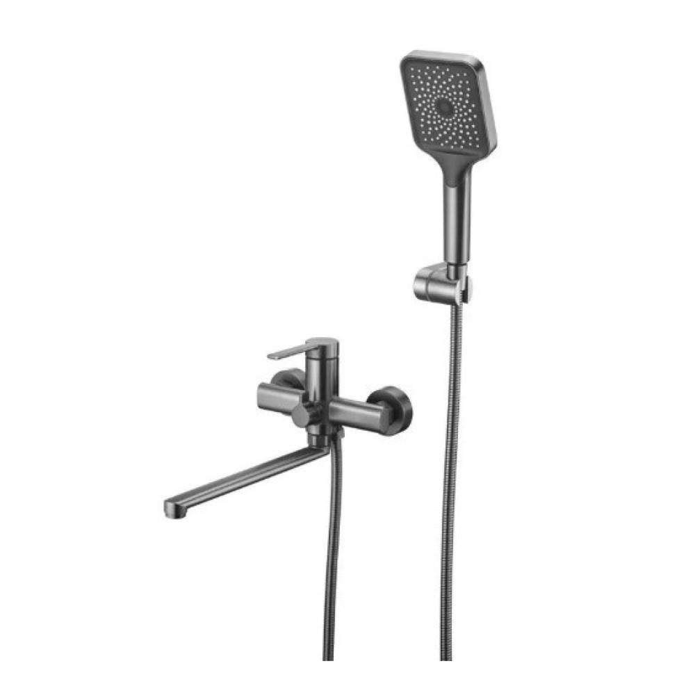 Змішувач для ванни Mixxus Lord 006 Euro Graphite (MI7142)