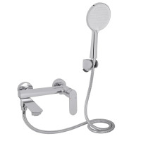 Змішувач для ванни Qtap Evia Chrome QTEVI260CRM47578