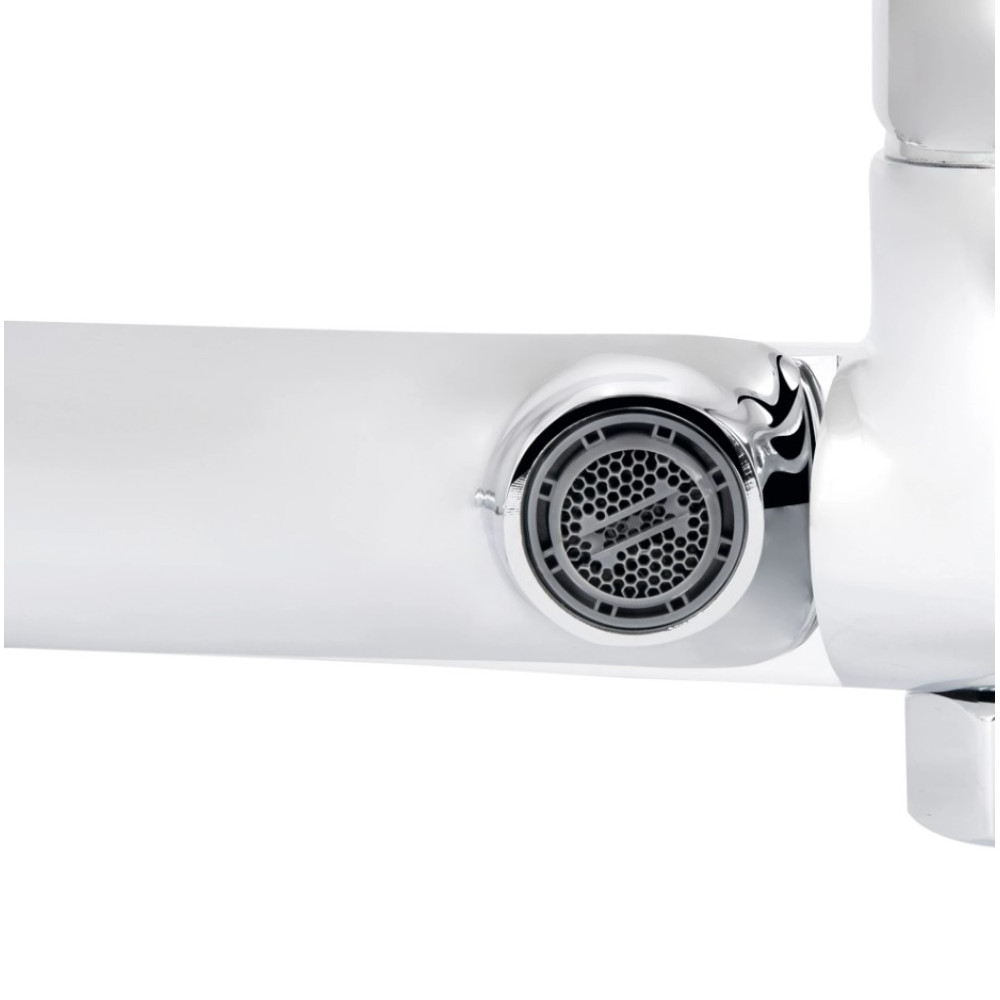 Смеситель для ванны Qtap Evia Chrome QTEVI260CRM47578