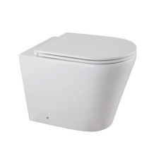 Унитаз напольный безвидочный Mixxus Premium Bevel-0702-T3 система смыва Tornado 3.0 (MP6715)