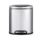 Мусорное ведро Mixxus Premium Topper-TC0205 SS Color с плавным закрытием овальное, 5 л, нержавейка (MI7059)