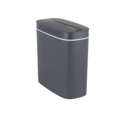 Мусорное ведро Mixxus Flat-TC0109 Graphite сенсорное овальное 9 л графит (MI7075)
