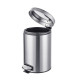 Мусорное ведро Mixxus Ellipse-TC0212 SS Color с плавным закрытием, круглое, 12 л, нержавейка (MI8399)