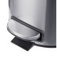 Мусорное ведро Mixxus Ellipse-TC0212 SS Color с плавным закрытием, круглое, 12 л, нержавейка (MI8399)