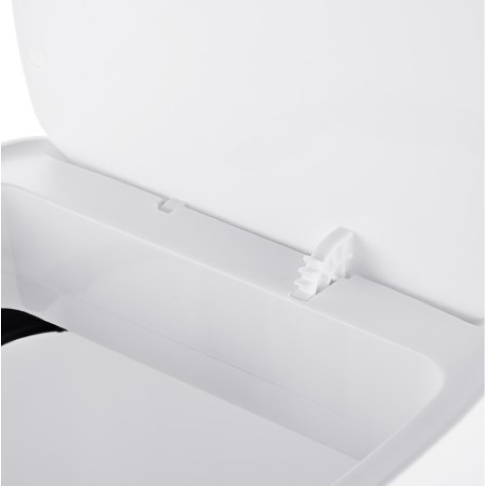 Мусорное ведро Mixxus Wave-TC0212 White сенсорное прямоугольное 12 л белый (MI8403)