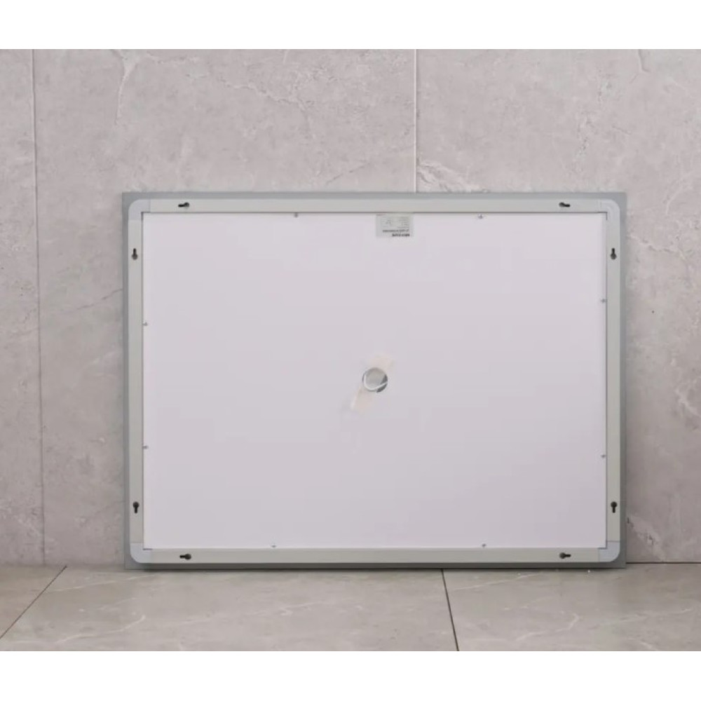 Зеркало Mixxus Light MR01-80x60 (часы, LED-подсветка, антизапотеваниt) (MI5998)