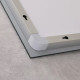 Дзеркало Mixxus Light MR01-90x70 (годинник, LED-підсвічування, антизапотівання) (MI5999)