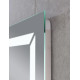 Дзеркало Mixxus Light MR01-90x70 (годинник, LED-підсвічування, антизапотівання) (MI5999)