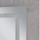 Дзеркало Mixxus Light MR01-70x50 (годинник, LED-підсвічування, антизапотівання) (MI6000)