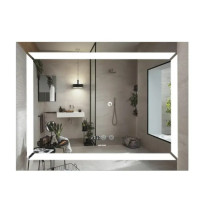 Дзеркало Mixxus Light MR01-70x50 (годинник, LED-підсвічування, антизапотівання) (MI6000)