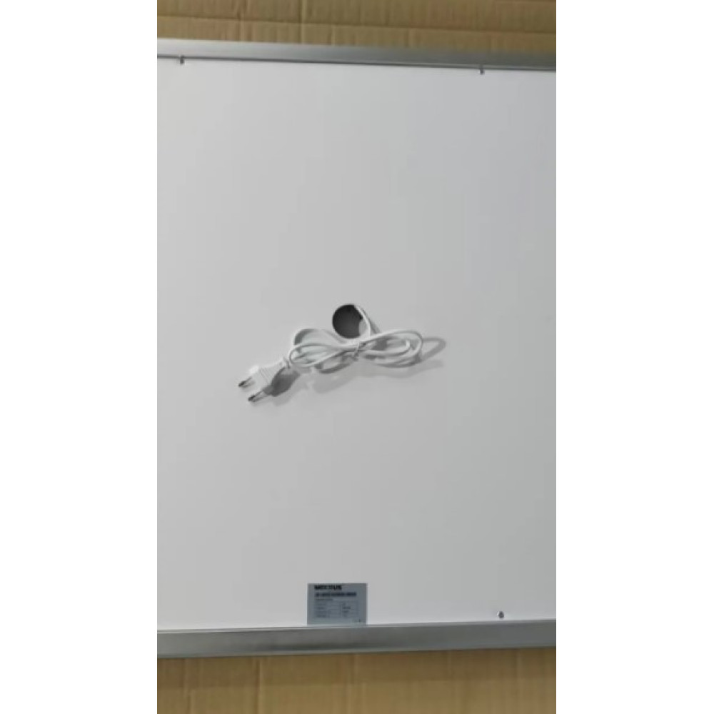 Дзеркало Mixxus Light MR01-70x50 (годинник, LED-підсвічування, антизапотівання) (MI6000)
