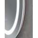 Дзеркало Mixxus Plain MC02-60 (годинник, LED-підсвічування, антизапотівання) (MI6012)