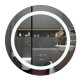 Дзеркало Mixxus Plain MC02-60 (годинник, LED-підсвічування, антизапотівання) (MI6012)
