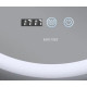 Зеркало Mixxus Plain MC10-60 (часы, LED-подсветка, антизапотевание) (MI6013)