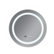 Зеркало Mixxus PLAIN MC02-60-CASE с LED Touch, Anti-fog, димером, рег. яркости, часами (MI6661)