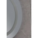Зеркало Mixxus PLAIN MC02-60-CASE с LED Touch, Anti-fog, димером, рег. яркости, часами (MI6661)