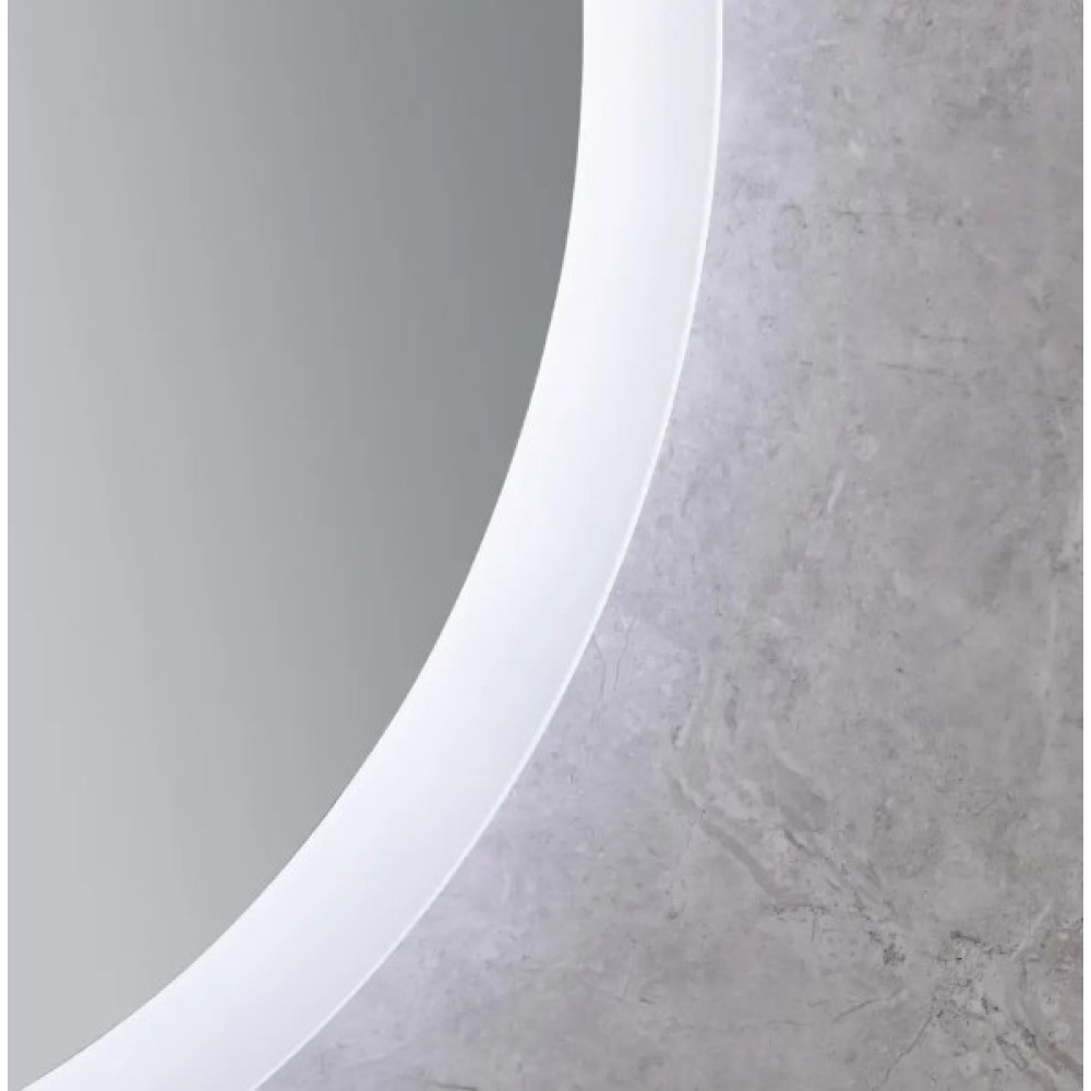 Зеркало Mixxus PLAIN MC10-80 с LED Touch, Anti-fog, димером, регулировкой яркости, часами (MI6932)