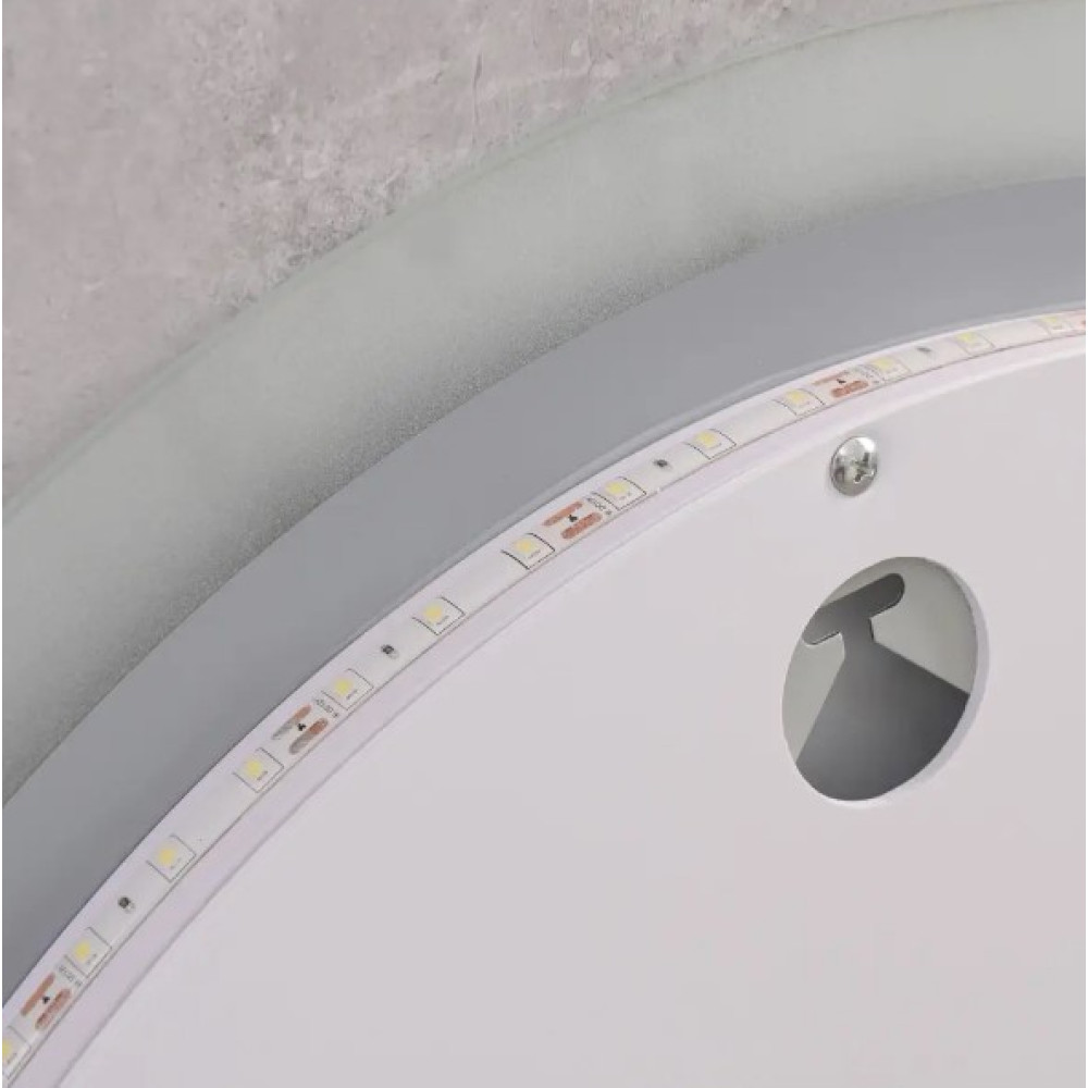 Зеркало Mixxus PLAIN MC10-80 с LED Touch, Anti-fog, димером, регулировкой яркости, часами (MI6932)