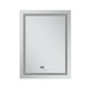 Дзеркало Mixxus Premium FLASH MR21-60x80 (LED Touch, Anti-fog, годинник) (MP6617)