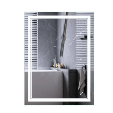 Зеркало Mixxus Premium QUADRO MR20-80x60-REVERSE (LED Touch, Anti-fog) (MP6619)
