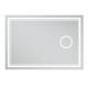 Дзеркало Mixxus Premium QUADRO MR20-100x70 (LED Touch, Anti-fog, лінза) (MP6622)