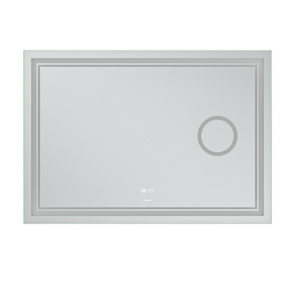 Дзеркало Mixxus Premium QUADRO MR20-100x70 (LED Touch, Anti-fog, лінза) (MP6622)