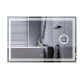 Дзеркало Mixxus Premium QUADRO MR20-100x70 (LED Touch, Anti-fog, лінза) (MP6622)