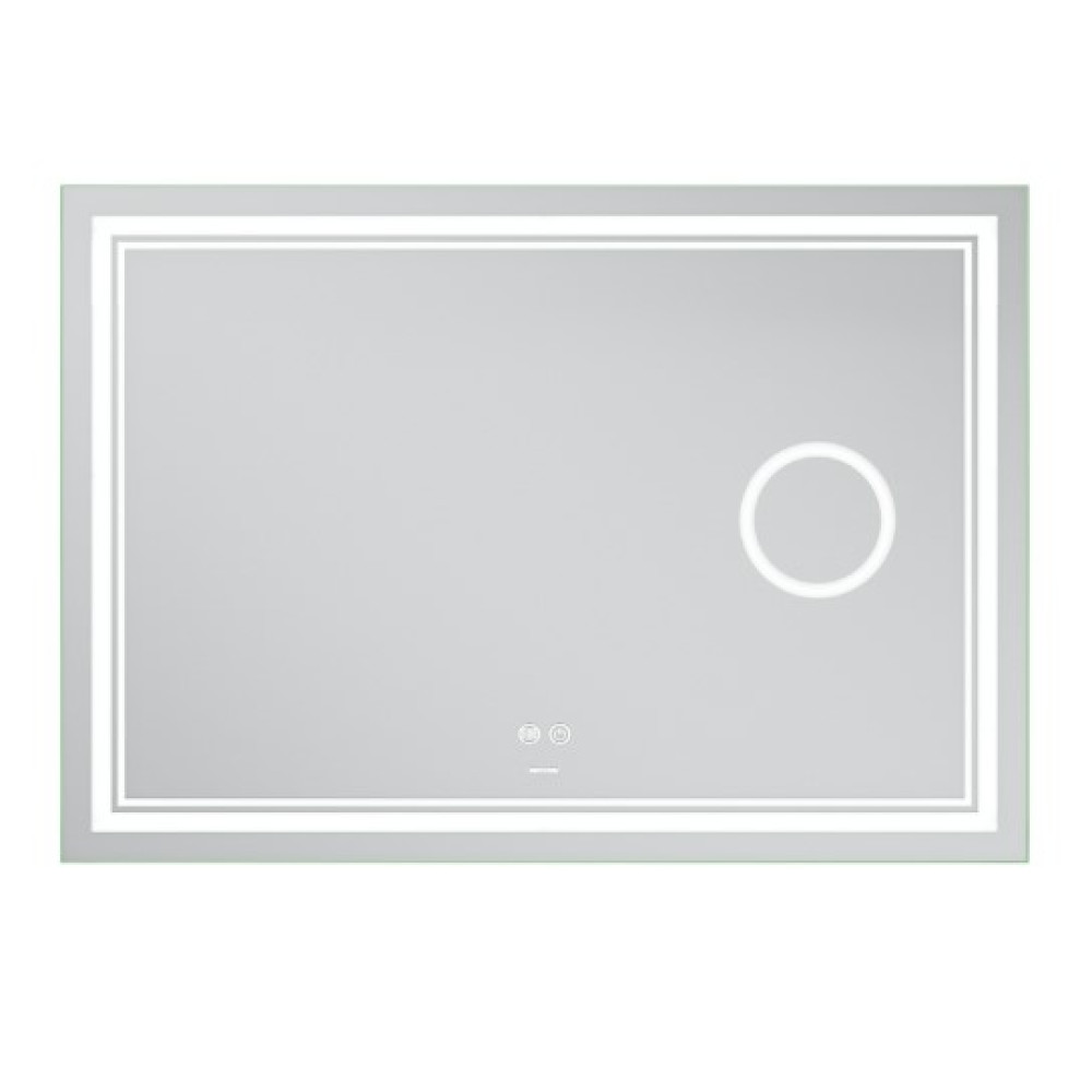 Дзеркало Mixxus Premium QUADRO MR20-120x80 (LED Touch, Anti-fog, лінза) (MP6624)