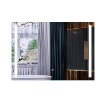 Дзеркало Mixxus Premium LINES MR18-100x70-REVERSE (LED Touch, Anti-fog) (MP6627)