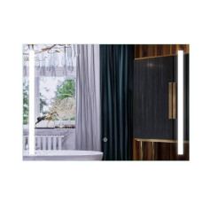 Зеркало Mixxus Premium LINES MR18-100x70-REVERSE (LED Touch, Anti-fog) (MP6627)