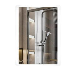 Зеркало Mixxus Premium OLIVARY MR19-80x60-REVERSE (LED Touch, Anti-fog (3-6,5kK)) (MP6628)