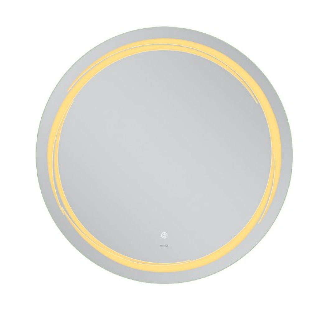 Зеркало Mixxus Premium WAVE MC04-90 (LED Touch, Anti-fog (3-6,5kK)) (MP6637)